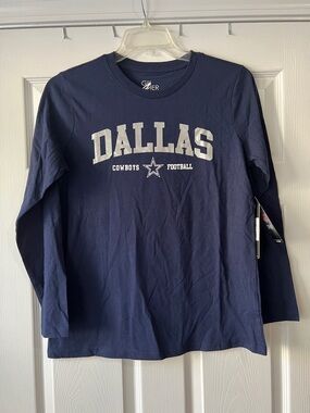 Navy Dallas Cowboys Long Sleeve Tee